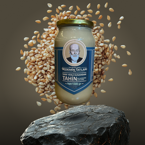 %100 Yerli Susamdan Doğal Çiğ Tahin - 1000gr